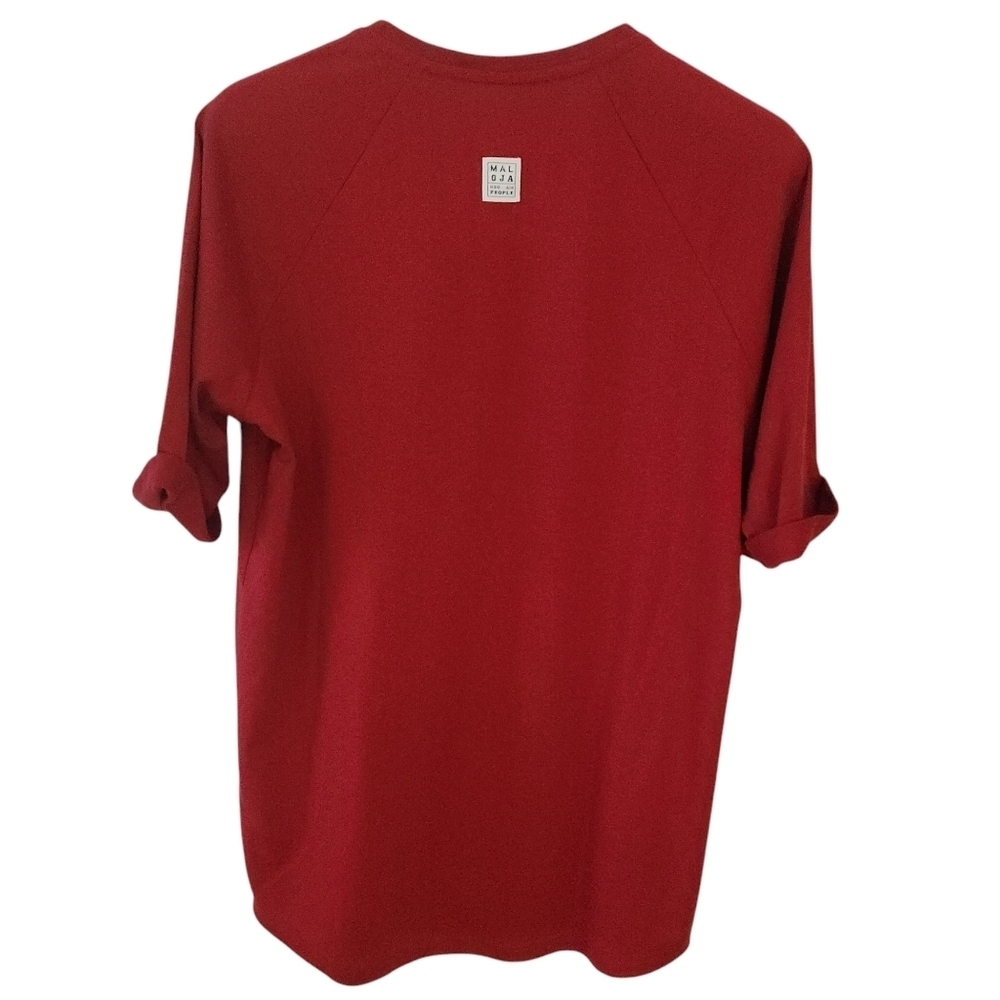 MALOJA Anderterm short sleeve shirt mountain bike red size medium - Picture 7 of 14
